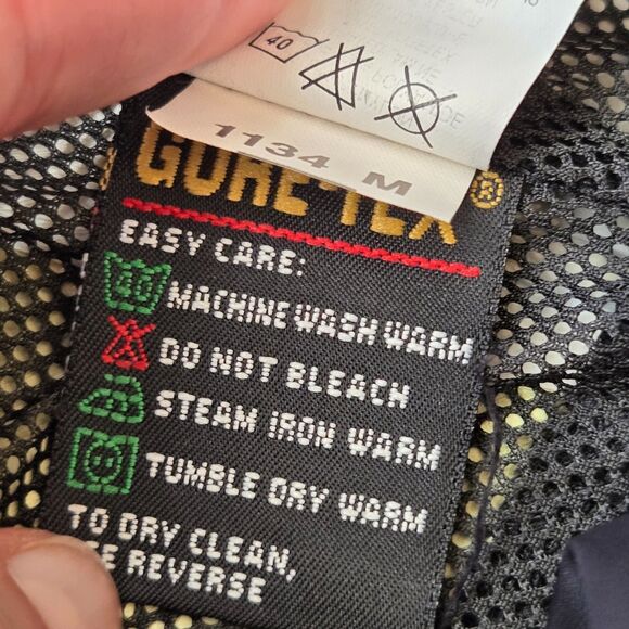 Marmot GORE-TEX Waterproof Shell Vented Hooded Jacket Womens Sz S Ski Winter Vtg - Picture 13 of 14